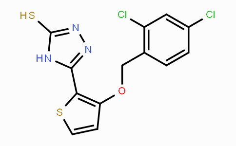339008-21-8 | 5-{3-[(2,4-Dichlorobenzyl)oxy]-2-thienyl}-4H-1,2,4-triazole-3-thiol
