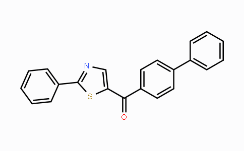 CAS No. 339008-25-2, [1,1'-Biphenyl]-4-yl(2-phenyl-1,3-thiazol-5-yl)methanone