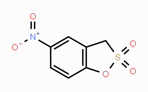 CAS No. 14618-10-1, 5-Nitro-1,2lambda~6~-benzoxathiole-2,2(3H)-dione