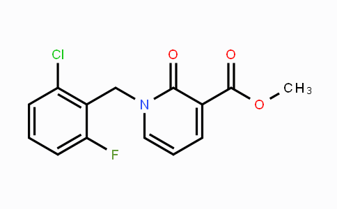 CAS No. 400086-05-7, Methyl 1-(2-chloro-6-fluorobenzyl)-2-oxo-1,2-dihydro-3-pyridinecarboxylate