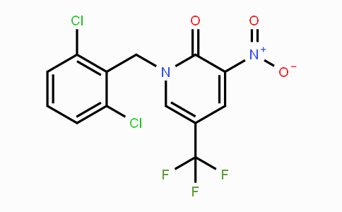 CAS No. 339009-22-2, 1-(2,6-Dichlorobenzyl)-3-nitro-5-(trifluoromethyl)-2(1H)-pyridinone