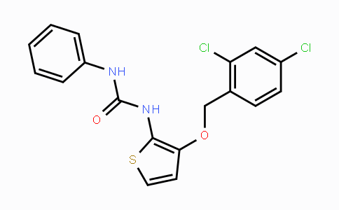 CAS No. 339009-61-9, N-{3-[(2,4-Dichlorobenzyl)oxy]-2-thienyl}-N'-phenylurea