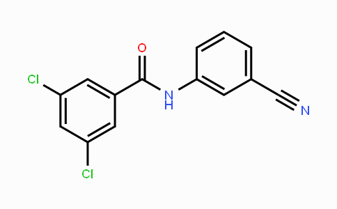 CAS No. 710315-93-8, 3,5-Dichloro-N-(3-cyanophenyl)benzenecarboxamide