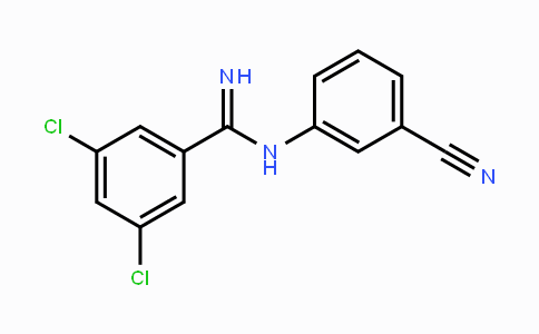 CAS No. 339009-81-3, 3,5-Dichloro-N-(3-cyanophenyl)benzenecarboximidamide