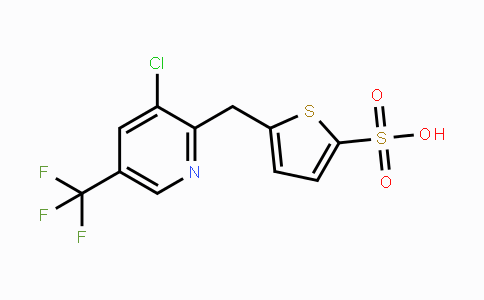 DY119387 | 339010-79-6 | 5-{[3-Chloro-5-(trifluoromethyl)-2-pyridinyl]methyl}-2-thiophenesulfonic acid