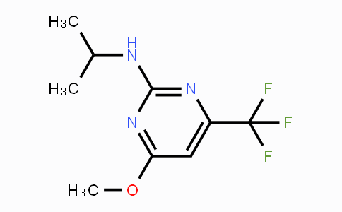 CAS No. 339011-19-7, N-Isopropyl-4-methoxy-6-(trifluoromethyl)-2-pyrimidinamine
