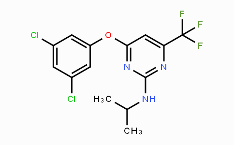CAS No. 339011-39-1, N-[4-(3,5-Dichlorophenoxy)-6-(trifluoromethyl)-2-pyrimidinyl]-N-isopropylamine