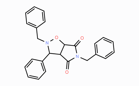 CAS No. 318951-52-9, 2,5-Dibenzyl-3-phenyldihydro-2H-pyrrolo[3,4-d]isoxazole-4,6(3H,5H)-dione