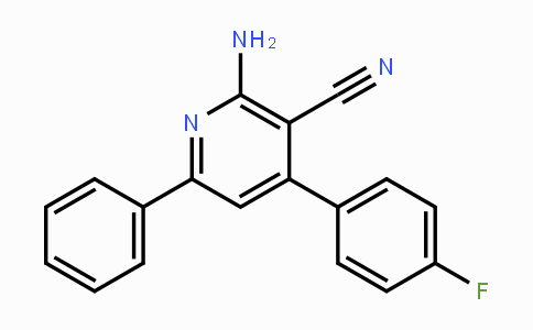 CAS No. 126202-91-3, 2-Amino-4-(4-fluorophenyl)-6-phenylnicotinonitrile