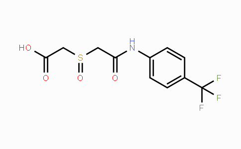 CAS No. 344267-47-6, 2-({2-Oxo-2-[4-(trifluoromethyl)anilino]ethyl}sulfinyl)acetic acid