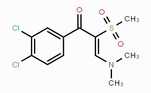 CAS No. 344275-67-8, 1-(3,4-Dichlorophenyl)-3-(dimethylamino)-2-(methylsulfonyl)-2-propen-1-one
