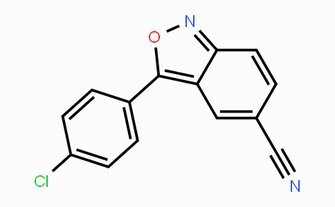 CAS No. 344276-72-8, 3-(4-Chlorophenyl)-2,1-benzisoxazole-5-carbonitrile