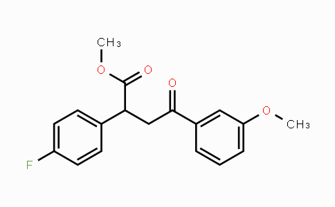 DY119435 | 344280-52-0 | Methyl 2-(4-fluorophenyl)-4-(3-methoxyphenyl)-4-oxobutanoate