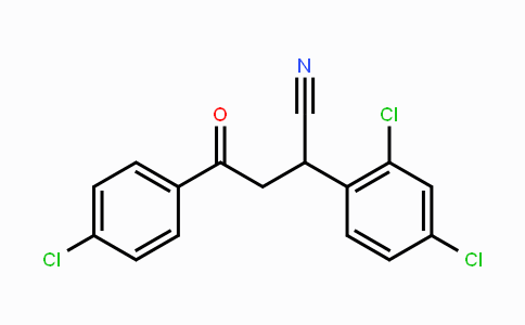 CAS No. 344280-59-7, 4-(4-Chlorophenyl)-2-(2,4-dichlorophenyl)-4-oxobutanenitrile