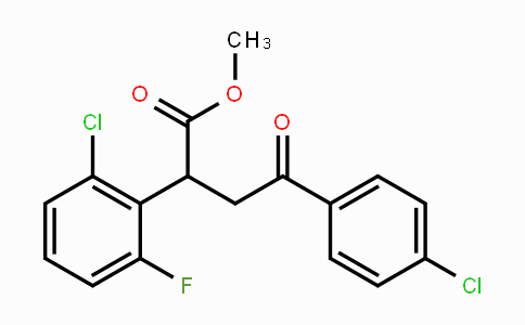 CAS No. 344281-42-1, Methyl 2-(2-chloro-6-fluorophenyl)-4-(4-chlorophenyl)-4-oxobutanoate