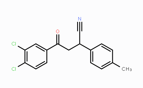 CAS No. 344282-26-4, 4-(3,4-Dichlorophenyl)-2-(4-methylphenyl)-4-oxobutanenitrile