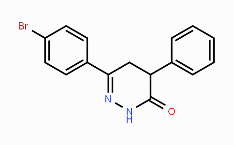 CAS No. 344282-67-3, 6-(4-Bromophenyl)-4-phenyl-4,5-dihydro-3(2H)-pyridazinone