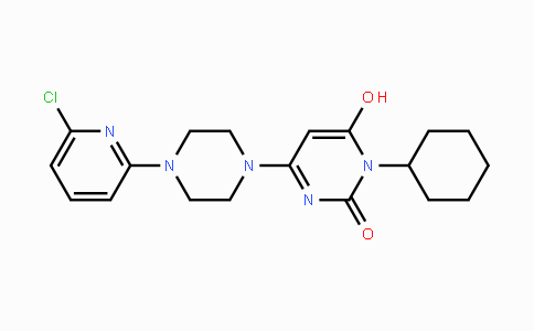 339012-75-8 | 4-[4-(6-Chloro-2-pyridinyl)piperazino]-1-cyclohexyl-6-hydroxy-2(1H)-pyrimidinone