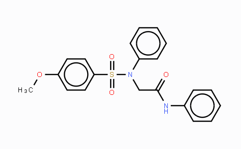 CAS No. 339013-40-0, 2-{[(4-Methoxyphenyl)sulfonyl]anilino}-N-phenylacetamide