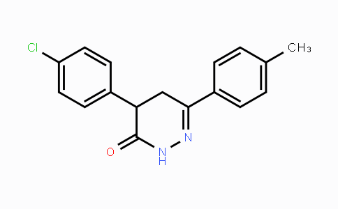 CAS No. 339013-73-9, 4-(4-Chlorophenyl)-6-(4-methylphenyl)-4,5-dihydro-3(2H)-pyridazinone