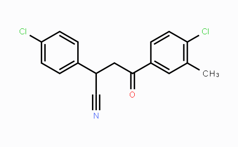 CAS No. 866051-67-4, 4-(4-Chloro-3-methylphenyl)-2-(4-chlorophenyl)-4-oxobutanenitrile
