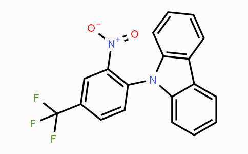 CAS No. 339016-24-9, 9-[2-Nitro-4-(trifluoromethyl)phenyl]-9H-carbazole