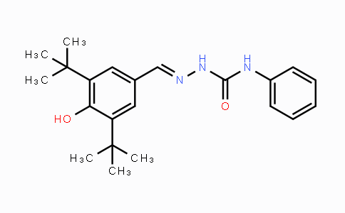 CAS No. 339016-25-0, 2-{[3,5-Di(tert-butyl)-4-hydroxyphenyl]methylene}-N-phenyl-1-hydrazinecarboxamide