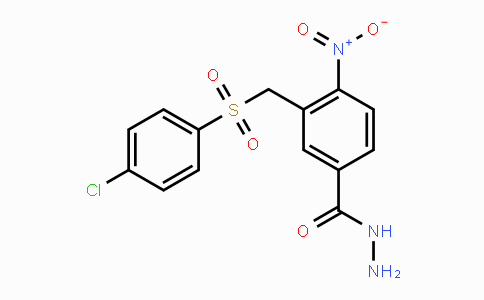CAS No. 339016-39-6, 3-{[(4-Chlorophenyl)sulfonyl]methyl}-4-nitrobenzenecarbohydrazide