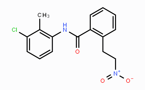 CAS No. 339016-59-0, N-(3-Chloro-2-methylphenyl)-2-(2-nitroethyl)benzenecarboxamide