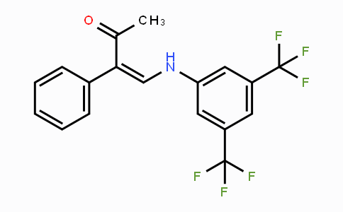 CAS No. 339017-28-6, 4-[3,5-Bis(trifluoromethyl)anilino]-3-phenyl-3-buten-2-one