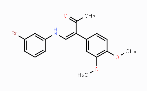 CAS No. 339017-42-4, 4-(3-Bromoanilino)-3-(3,4-dimethoxyphenyl)-3-buten-2-one