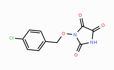CAS No. 339017-44-6, 1-[(4-Chlorobenzyl)oxy]-1H-imidazole-2,4,5(3H)-trione