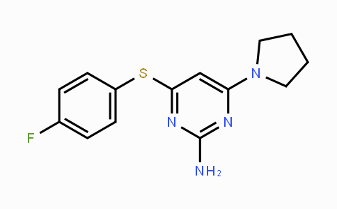 MC119540 | 339017-85-5 | 4-[(4-Fluorophenyl)sulfanyl]-6-(1-pyrrolidinyl)-2-pyrimidinylamine