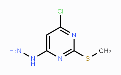 CAS No. 89280-24-0, 4-Chloro-6-hydrazino-2-(methylsulfanyl)pyrimidine