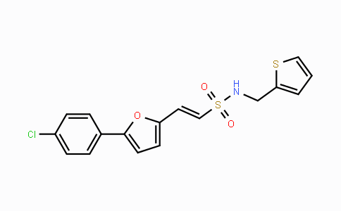 CAS No. 339018-47-2, (E)-2-[5-(4-Chlorophenyl)-2-furyl]-N-(2-thienylmethyl)-1-ethenesulfonamide