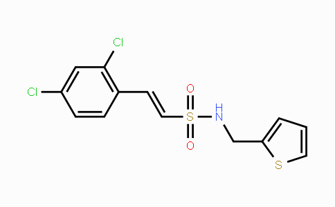 CAS No. 339018-50-7, (E)-2-(2,4-Dichlorophenyl)-N-(2-thienylmethyl)-1-ethenesulfonamide