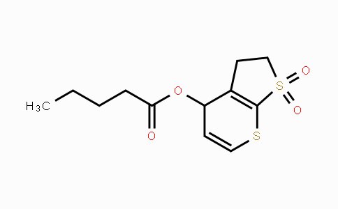 CAS No. 339018-99-4, 1,1-Dioxo-1,2,3,4-tetrahydro-1lambda~6~-thieno[2,3-b]thiopyran-4-yl pentanoate