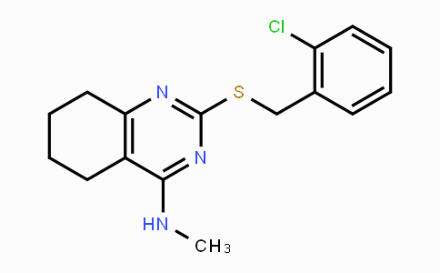 CAS No. 339019-32-8, N-{2-[(2-Chlorobenzyl)sulfanyl]-5,6,7,8-tetrahydro-4-quinazolinyl}-N-methylamine