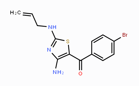 CAS No. 118068-56-7, [2-(Allylamino)-4-amino-1,3-thiazol-5-yl](4-bromophenyl)methanone