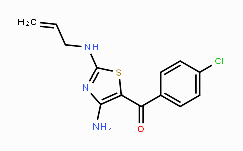 CAS No. 328282-18-4, [2-(Allylamino)-4-amino-1,3-thiazol-5-yl](4-chlorophenyl)methanone