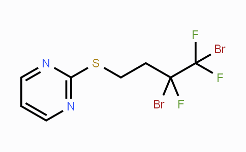 CAS No. 339020-36-9, 2-[(3,4-Dibromo-3,4,4-trifluorobutyl)sulfanyl]pyrimidine