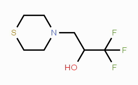 CAS No. 478068-13-2, 1,1,1-Trifluoro-3-(1,4-thiazinan-4-yl)-2-propanol