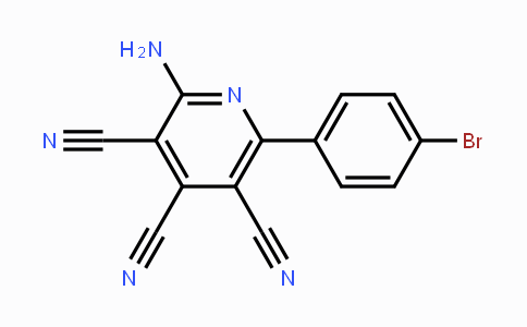 CAS No. 478068-14-3, 2-Amino-6-(4-bromophenyl)-3,4,5-pyridinetricarbonitrile