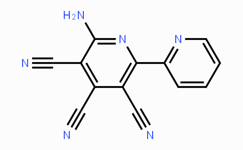 CAS No. 478076-83-4, 2-Amino-3,4,5-tricyano-6-(2-pyridyl)pyridine