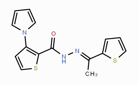 CAS No. 478076-87-8, 3-(1H-Pyrrol-1-yl)-N'-[(E)-1-(2-thienyl)ethylidene]-2-thiophenecarbohydrazide