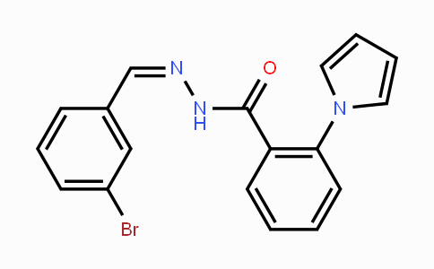 CAS No. 358400-60-9, N'-[(Z)-(3-Bromophenyl)methylidene]-2-(1H-pyrrol-1-yl)benzenecarbohydrazide