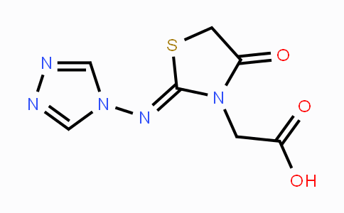 CAS No. 478077-99-5, 2-[4-Oxo-2-(4H-1,2,4-triazol-4-ylimino)-1,3-thiazolan-3-yl]acetic acid