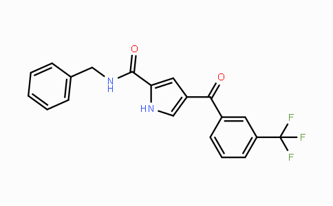 CAS No. 478078-23-8, N-Benzyl-4-[3-(trifluoromethyl)benzoyl]-1H-pyrrole-2-carboxamide