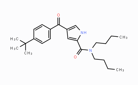 CAS No. 478078-46-5, N,N-Dibutyl-4-[4-(tert-butyl)benzoyl]-1H-pyrrole-2-carboxamide