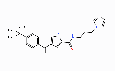 CAS No. 439111-49-6, 4-[4-(tert-Butyl)benzoyl]-N-[3-(1H-imidazol-1-yl)propyl]-1H-pyrrole-2-carboxamide
